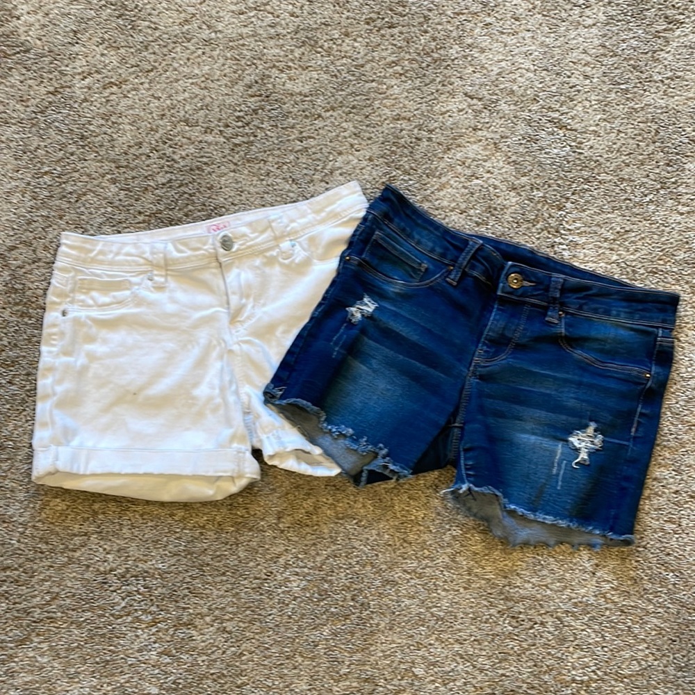 YMI Size 16-Two Pair-white and Denim